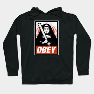 OBEY - Nun - Distressed Hoodie